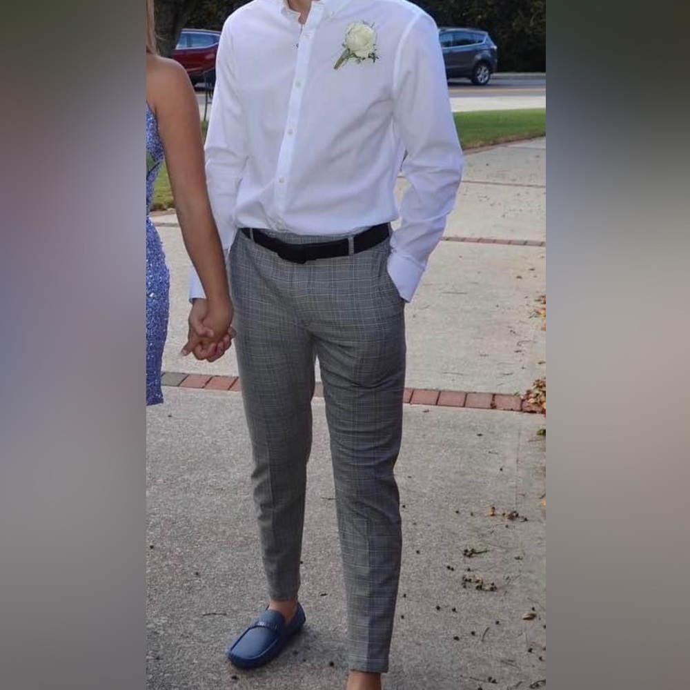 Mens Homecoming Prom Wedding Event Outfit Pants & Shirt Sz. M 32W Medium